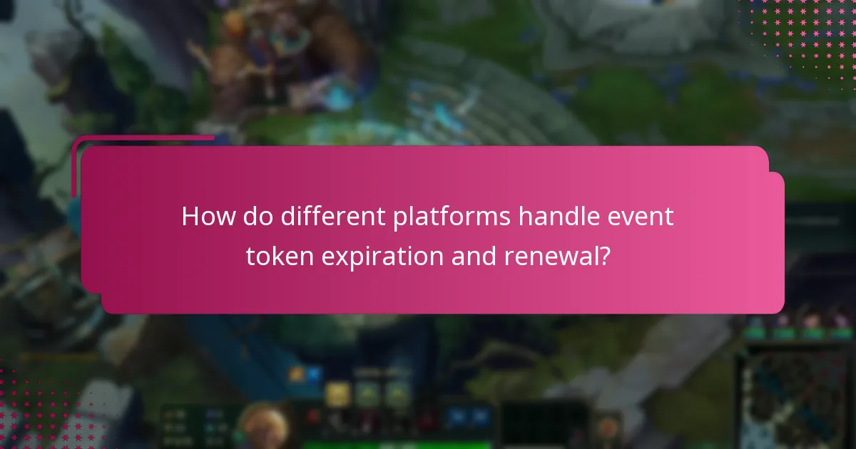 How can I check the validity of my event token?