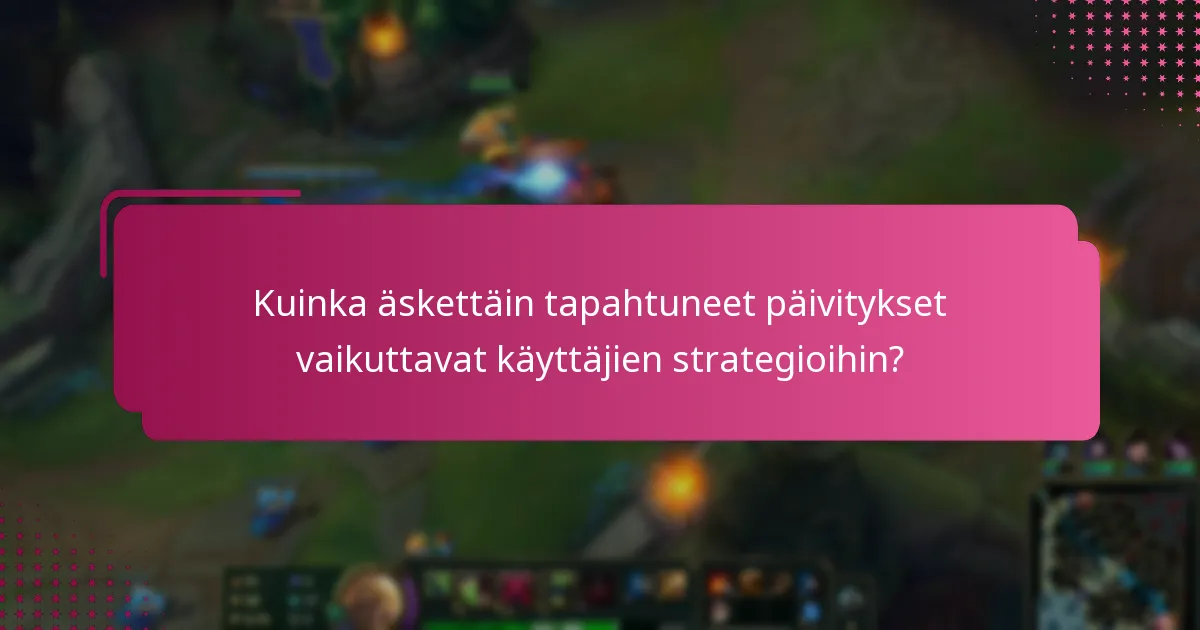 Mitkä ovat uudet käytännöt tapahtumakolikoiden osalta?