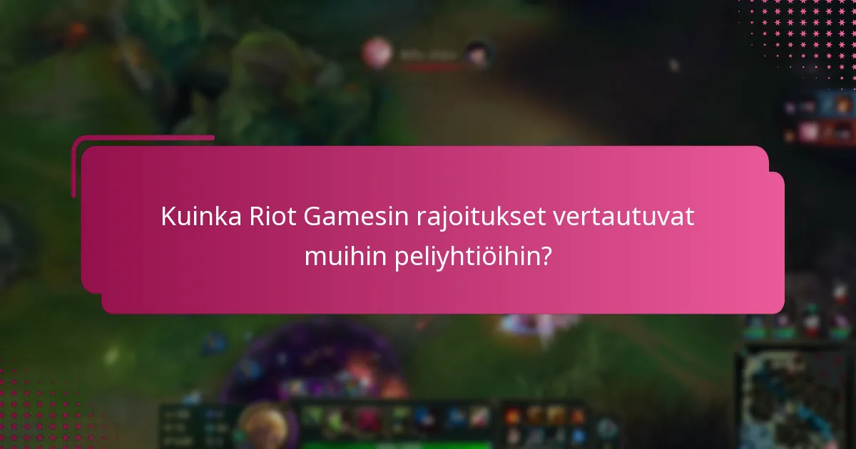 Kuinka alueelliset erot vaikuttavat Riot Code -rajoihin?