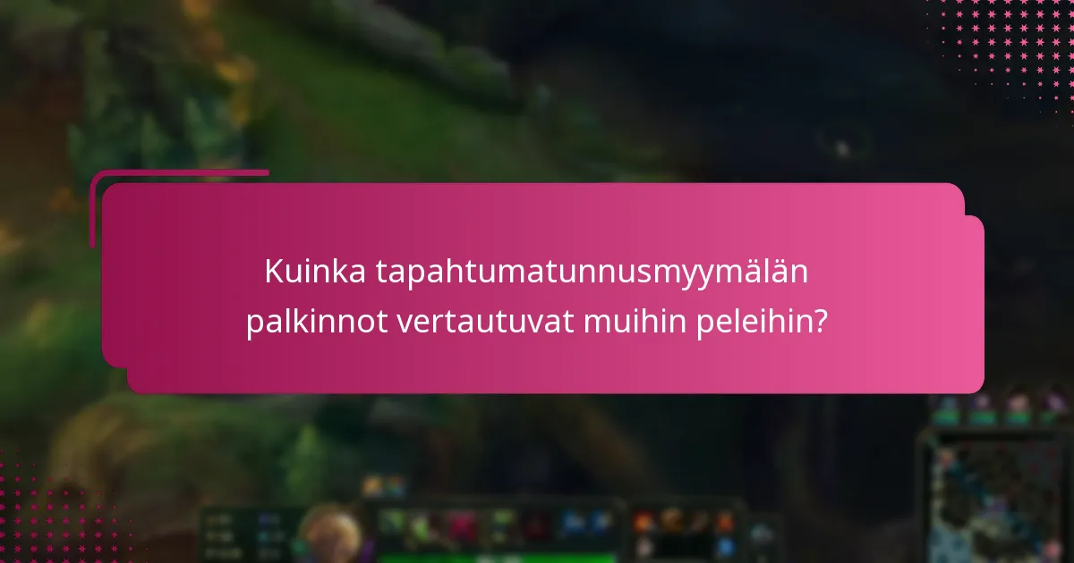 Kuinka voin ansaita tunnuksia tapahtumatunnusmyymälään?