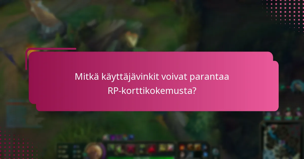 Mitkä videokävelyt ovat saatavilla RP-kortin lunastukseen?