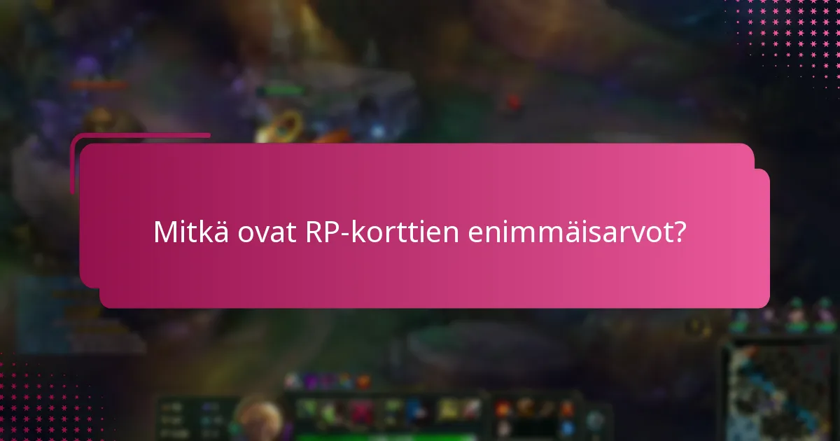 Kuinka käyttäjät voivat maksimoida RP-korttinsa rajat?